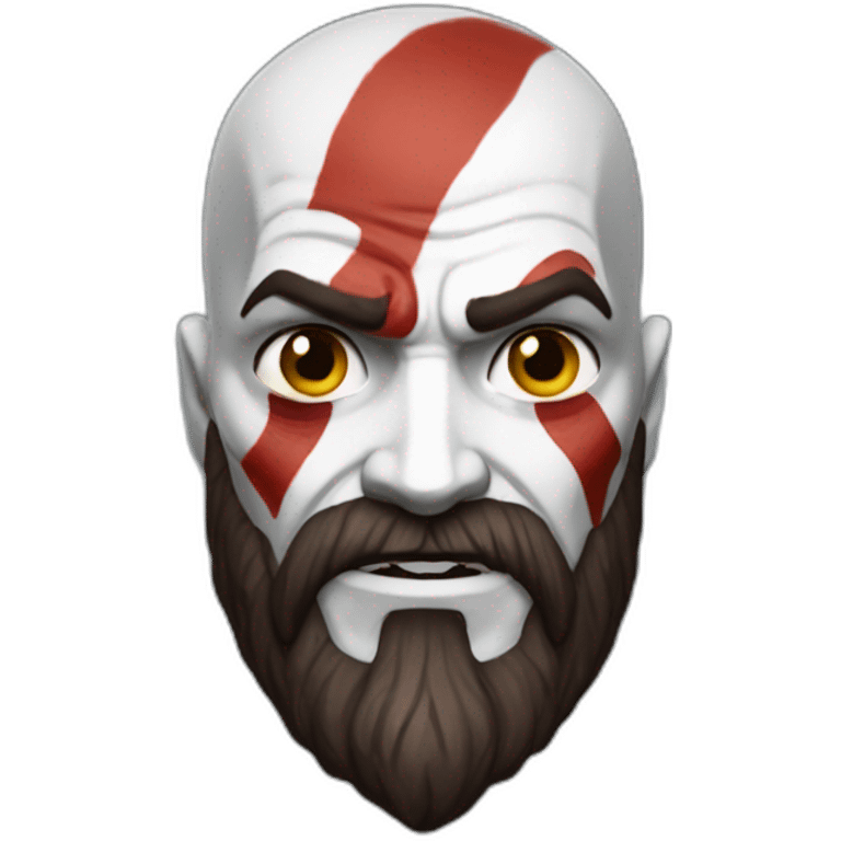 kratos from god of war emoji