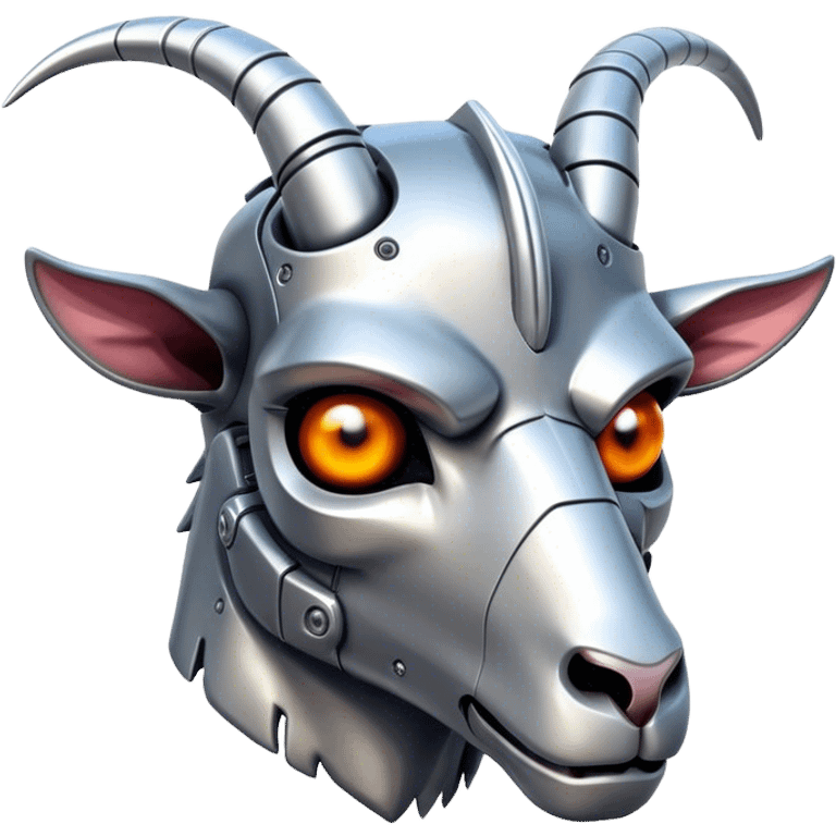 Terminator Goat heaf emoji