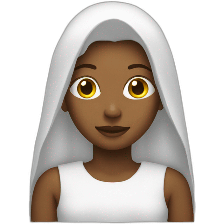 Women getting baptised emoji