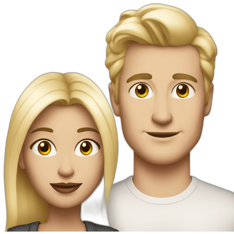 Old money blonde in nyc with her white boy husband emoji