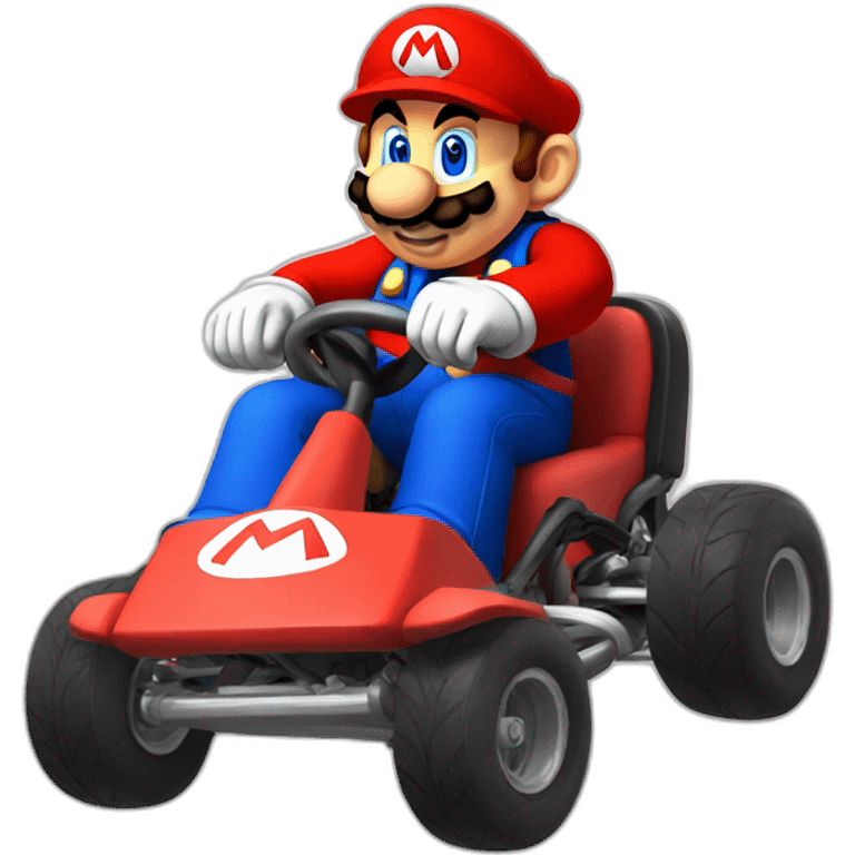 Mario-in-a-kart emoji