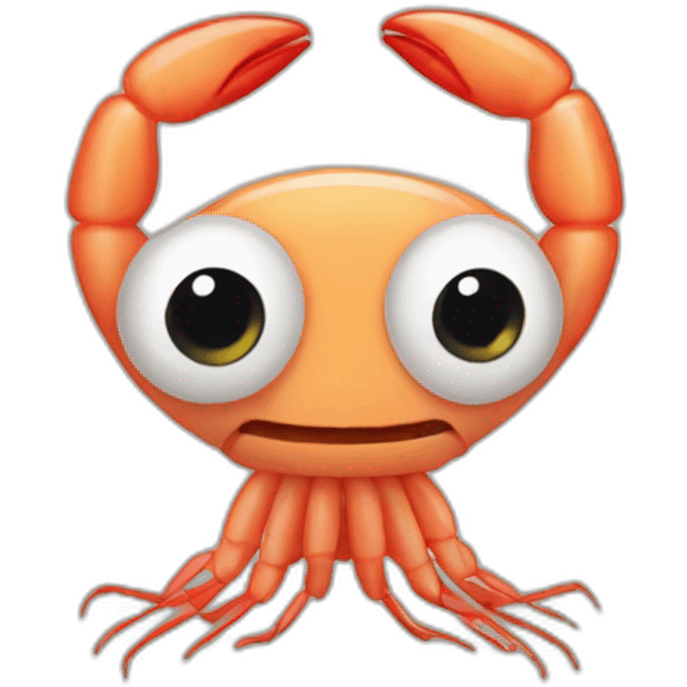 Face shrimp emoji