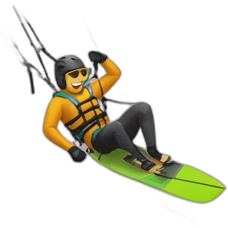 Kitesurfer emoji