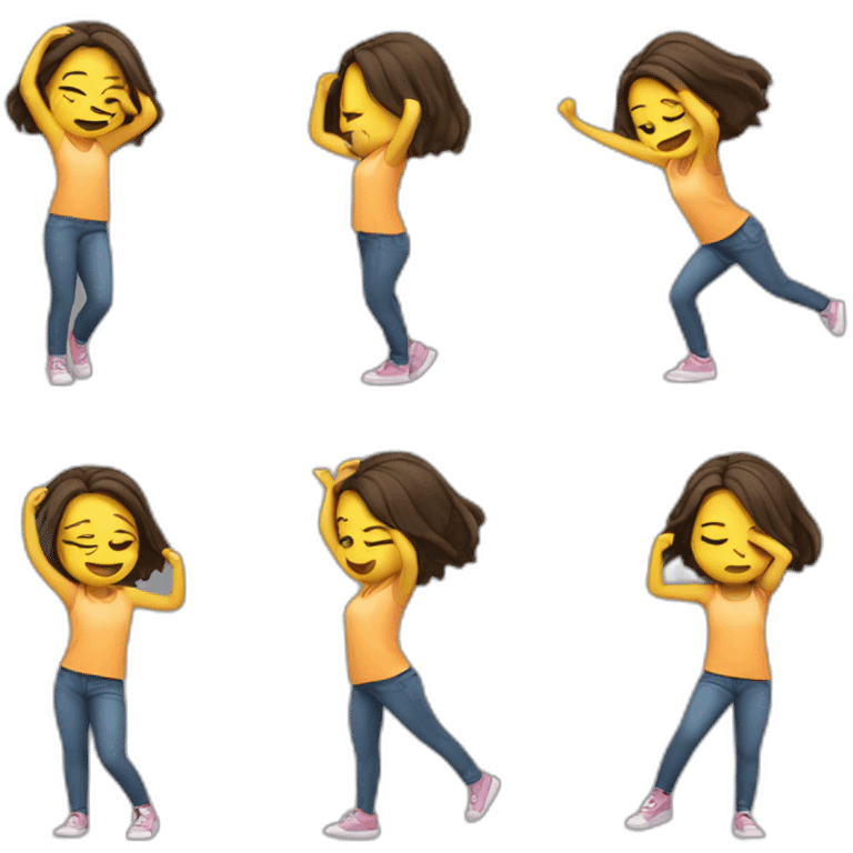 Girl-DAB emoji