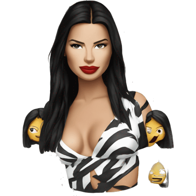 adriana lima emoji