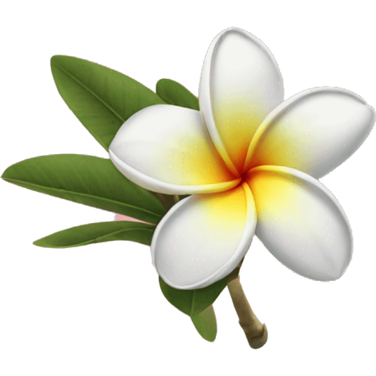 Plumeria  emoji