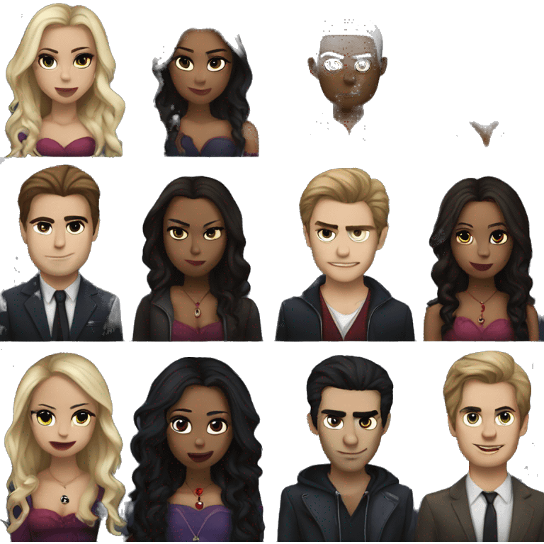 The vampire diaries emoji