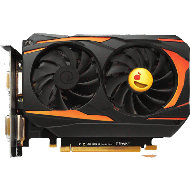 graphics card-fire emoji