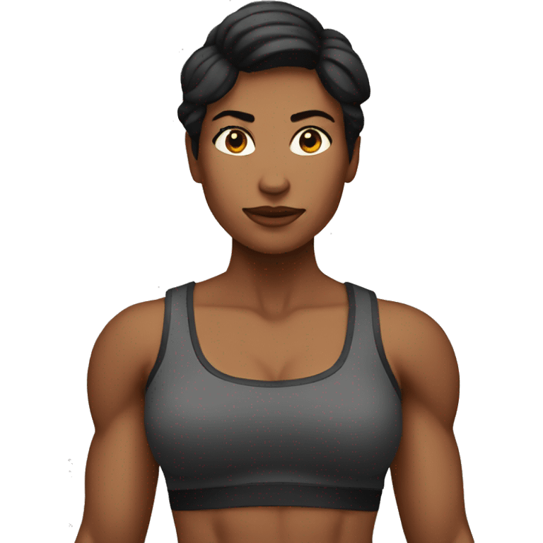 muscular woman emoji