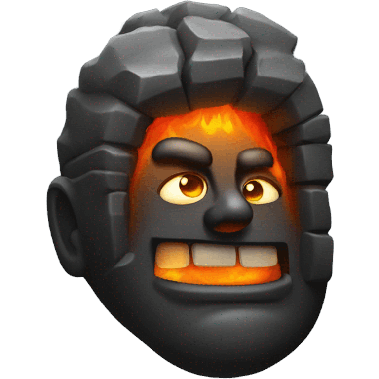 dark iron furnace fire face emoji