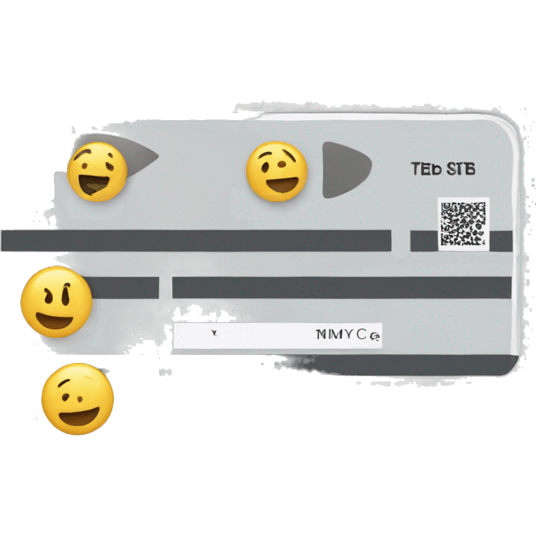 Boarding pass emoji