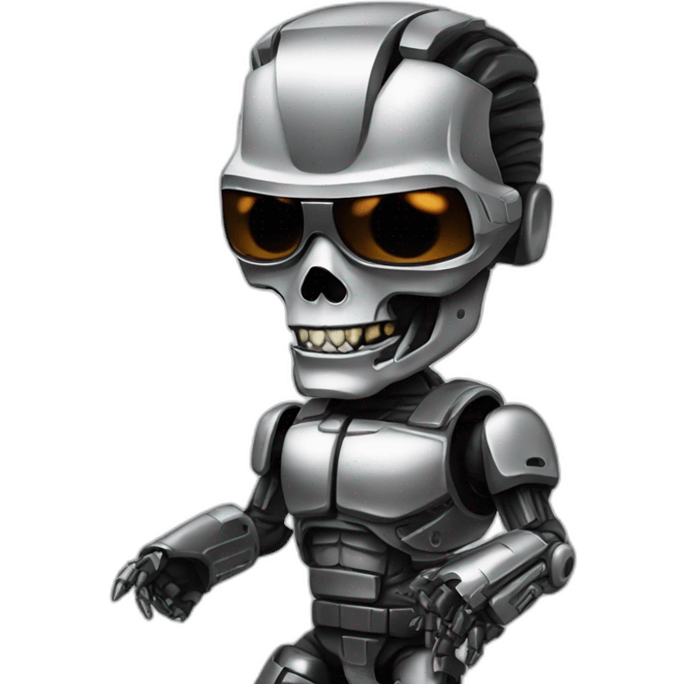 A Terminator21 Mascot it Must Look a Demon emoji