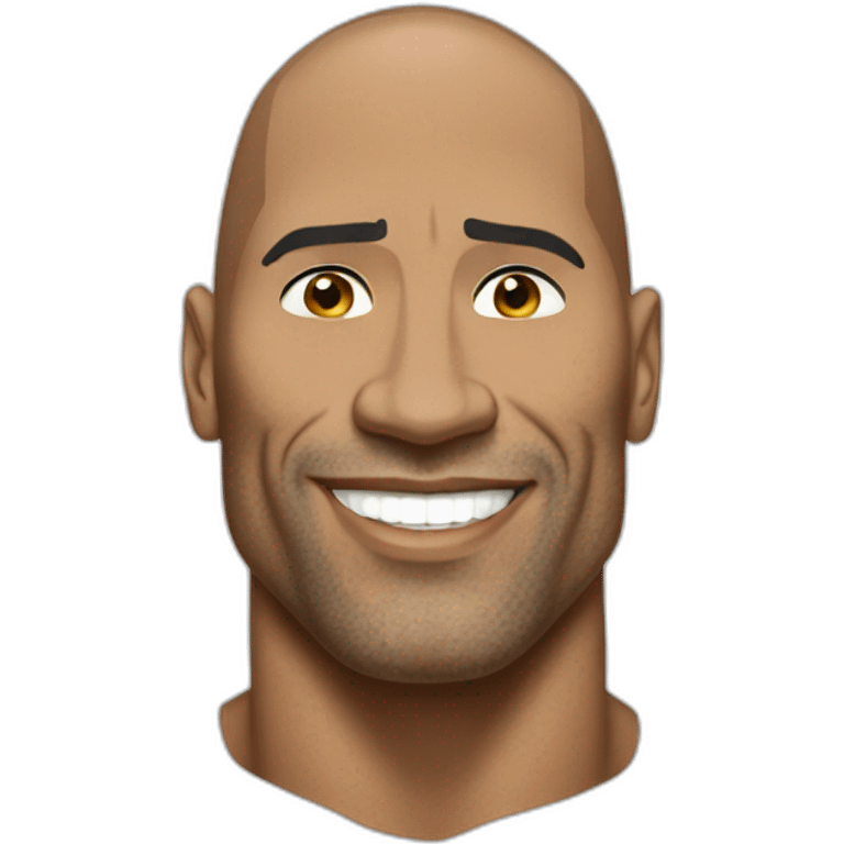 The rock  emoji