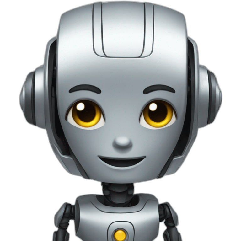 Robot cute emoji