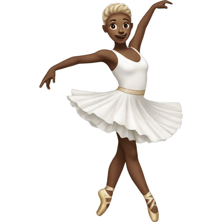 white dancer emoji