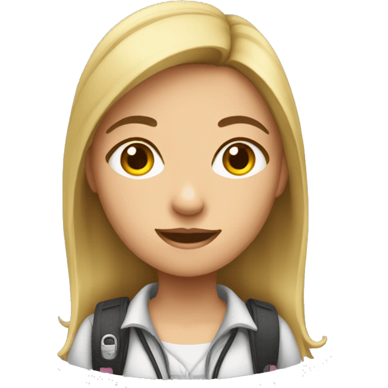 girl student emoji