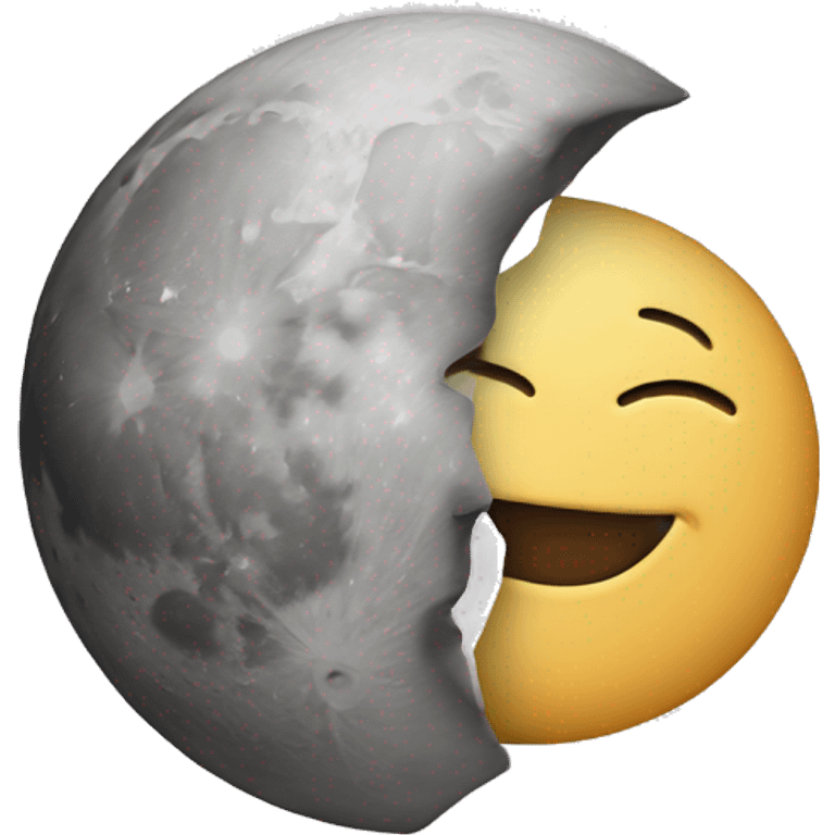 love you to the moon and back  emoji