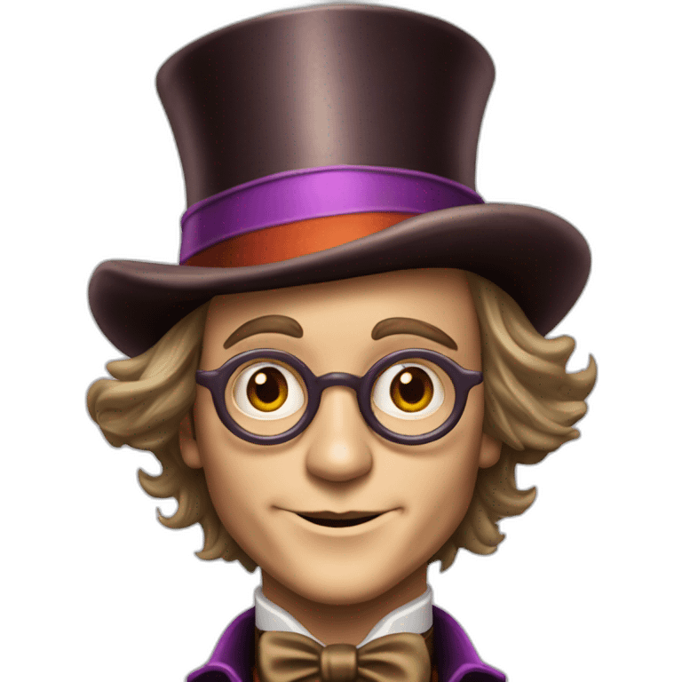 Willy wonka johnny depp emoji