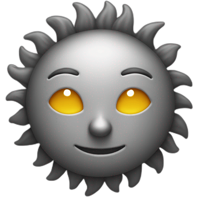 smirk-sun emoji