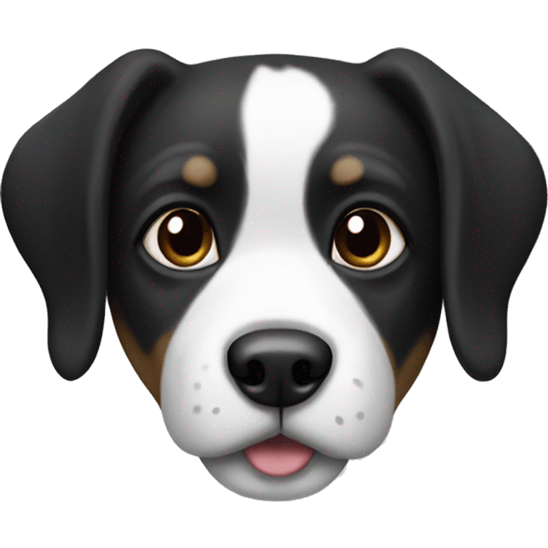 dog white and black  emoji