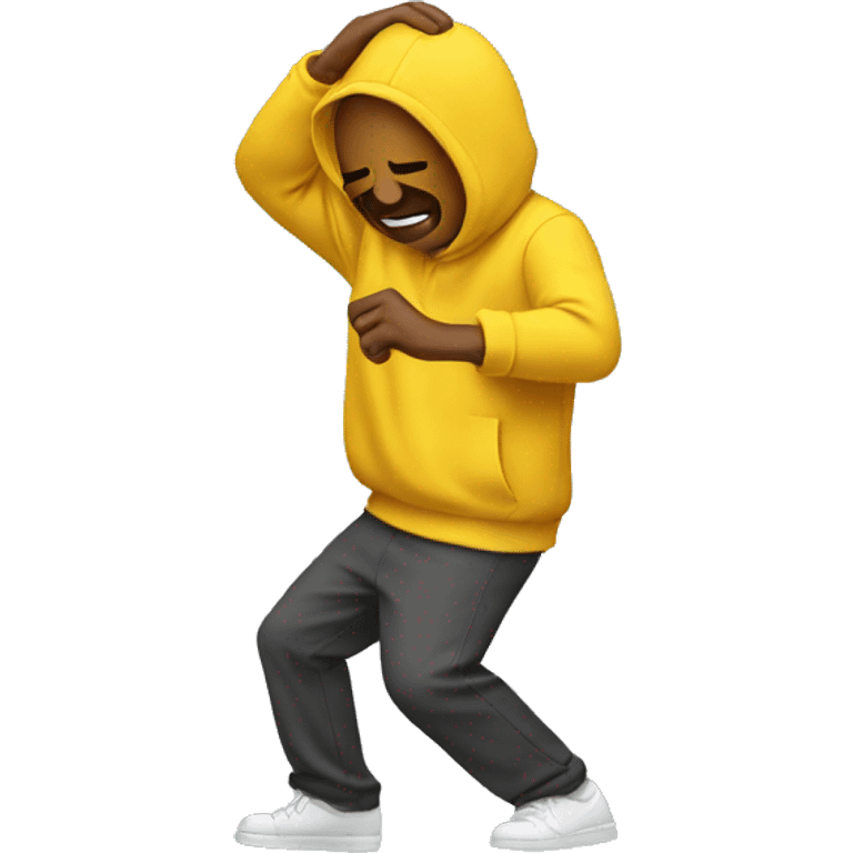 person dabbing emoji