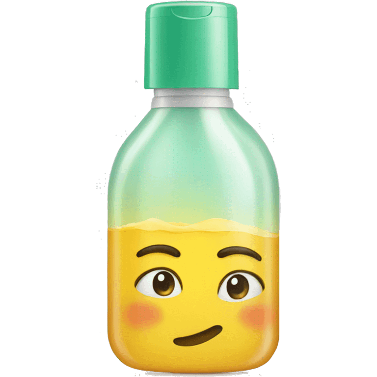 hair gel in bottle emoji