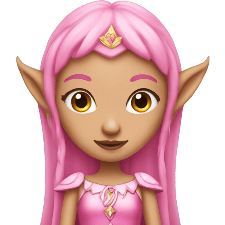 pink elf princess emoji