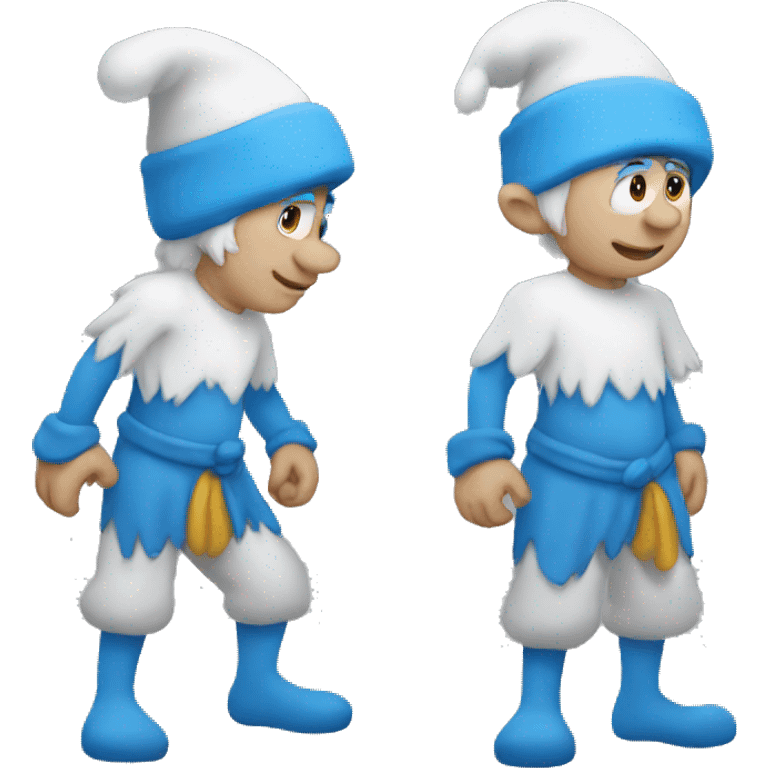 Smurf  emoji