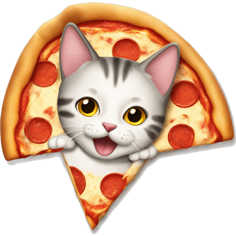 Pizza cat emoji