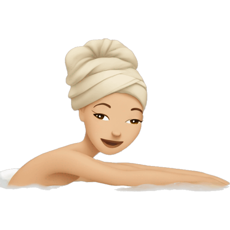 women at spa emoji