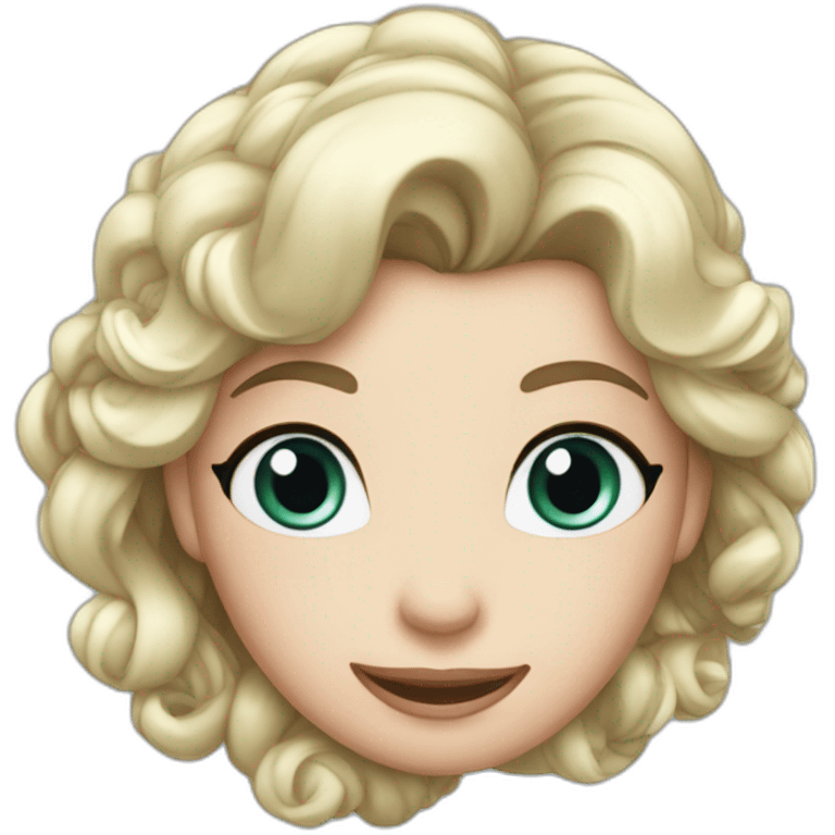 la reine des neiges frigorifiée emoji