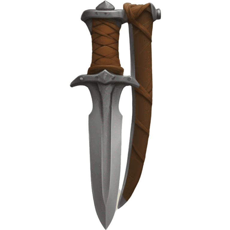 small old rogue dagger emoji