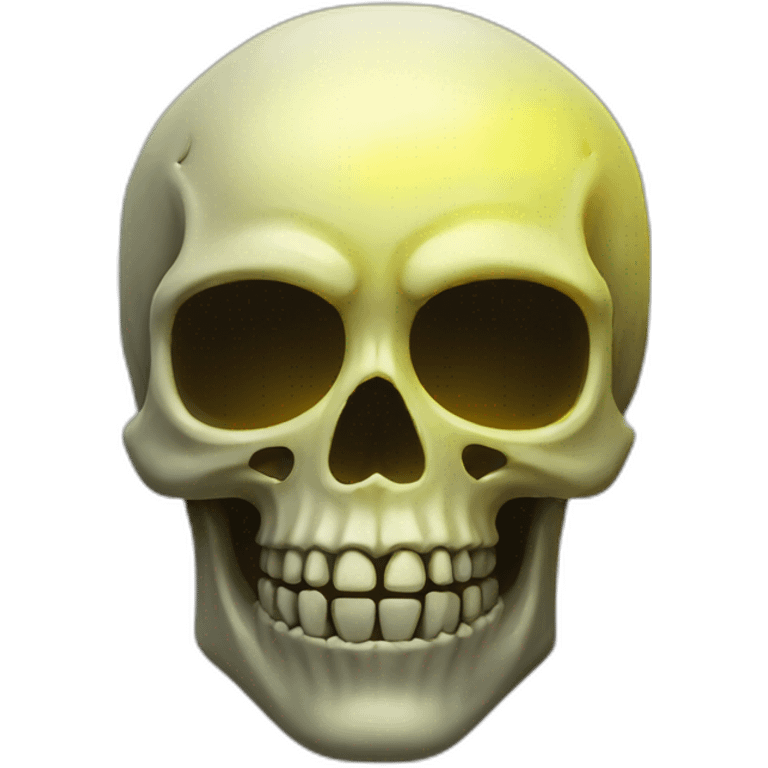 glow skull emoji