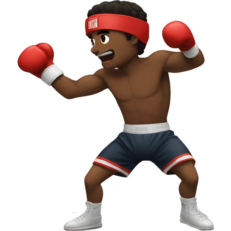 boxe fighting emoji