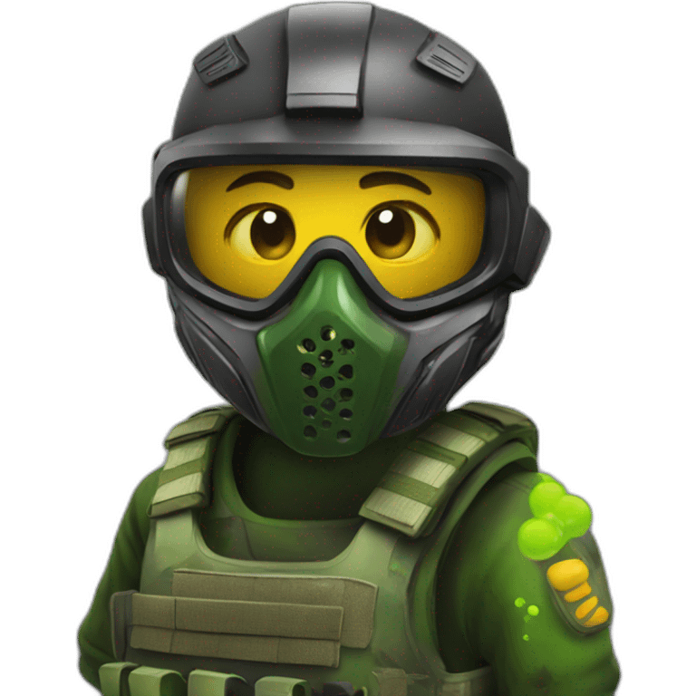 Paintball emoji