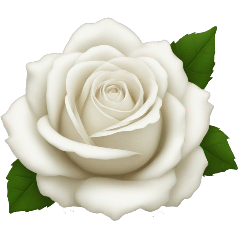 White rose emoji