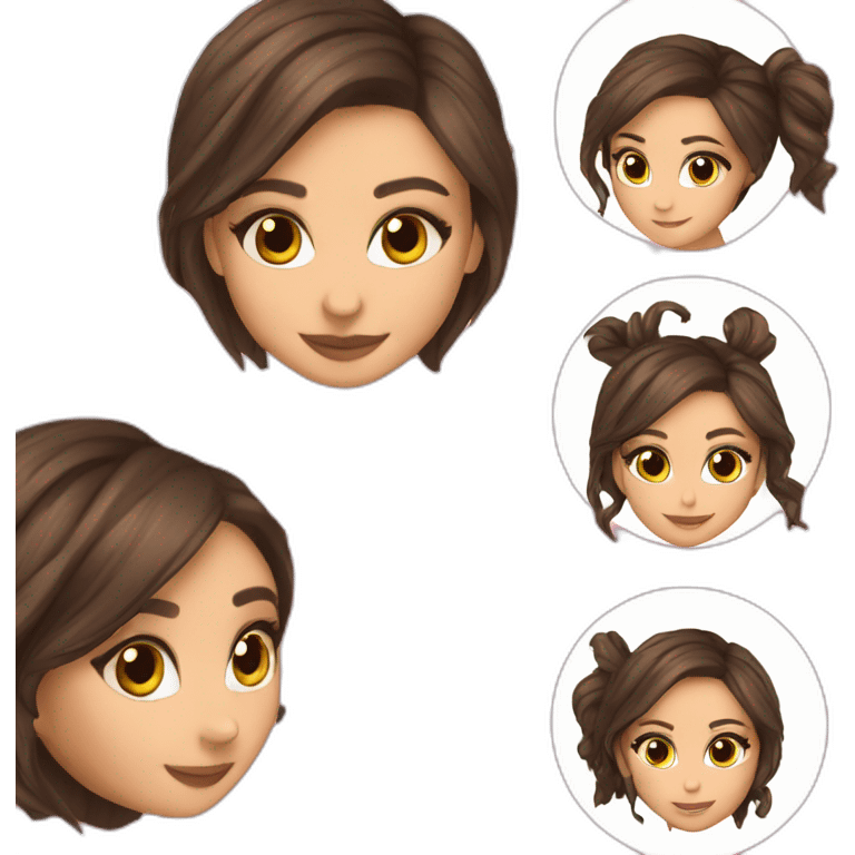 nina dobrev emoji