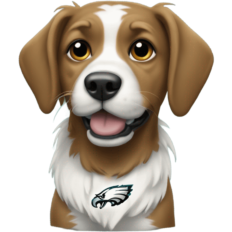 Philadelphia Eagles dog emoji