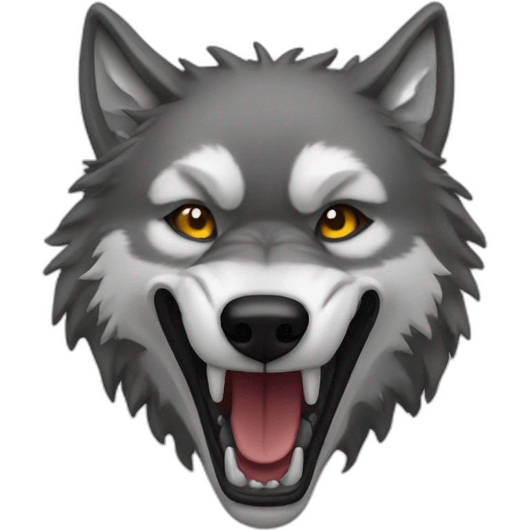 wolf death emoji