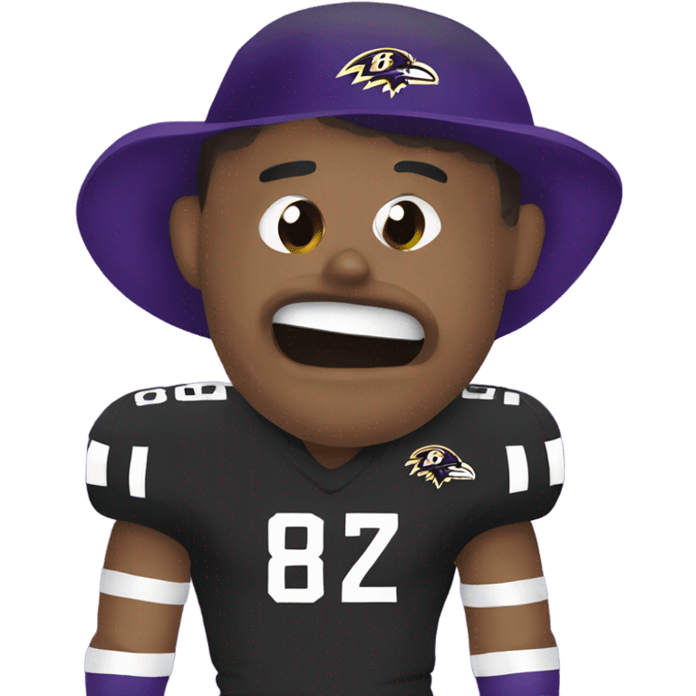 Baltimore ravens beating Steelers  emoji