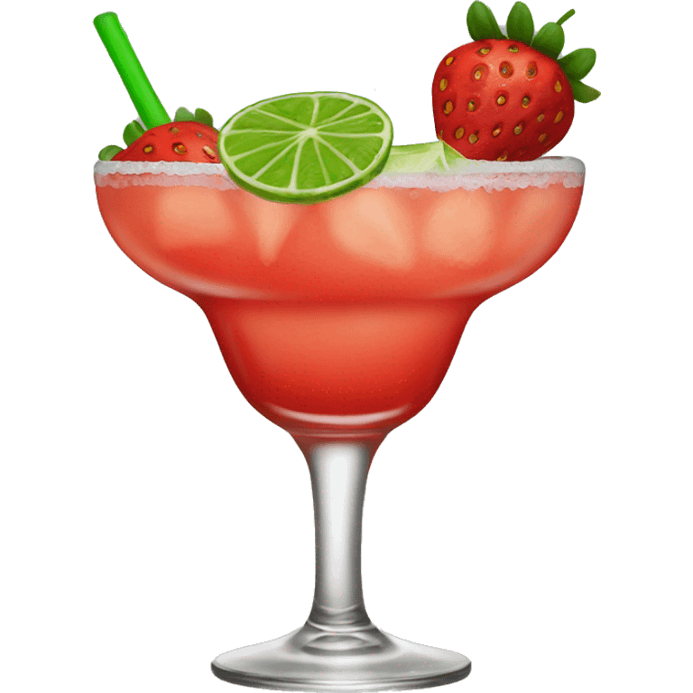 Strawberry Margarita  emoji