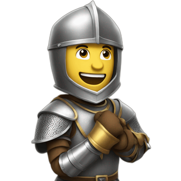 knight cheers emoji