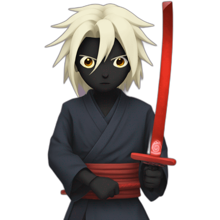 Uzumaki Madara use katana emoji