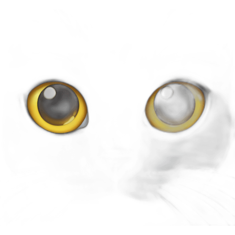 black cat,creen eye emoji