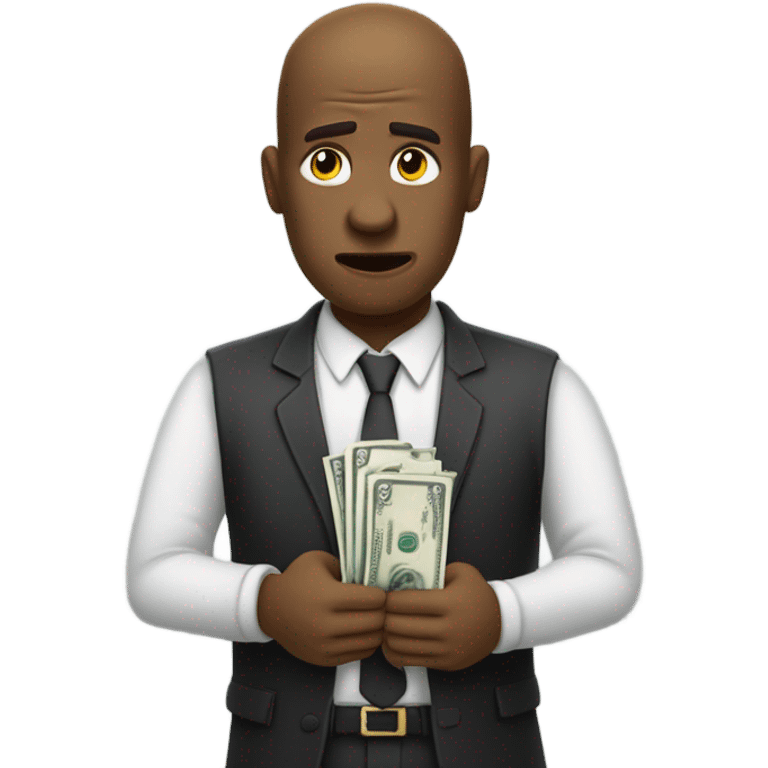 Take the money and run emoji