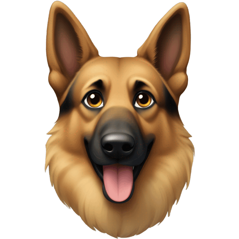 German shepherd  emoji