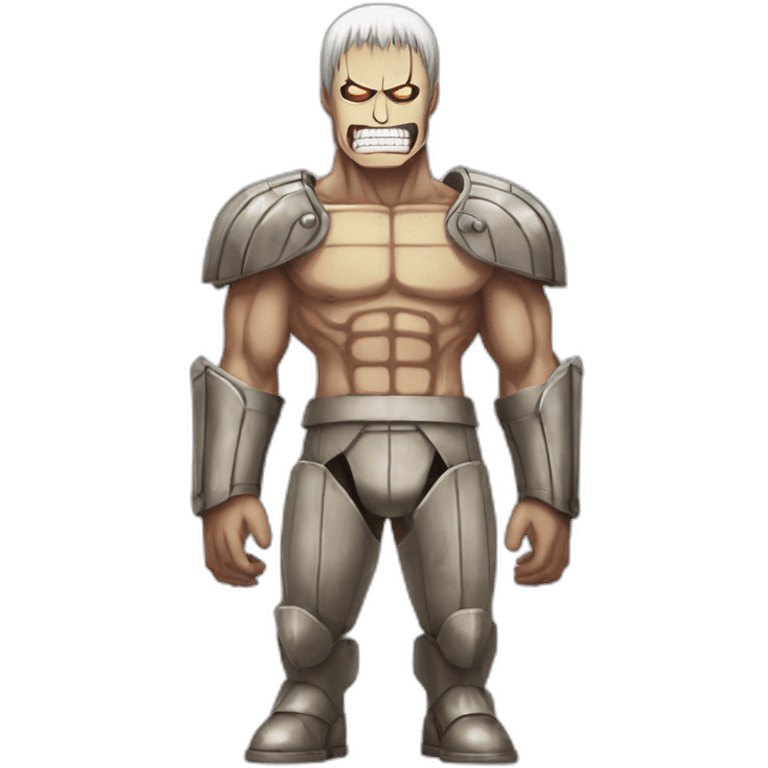 the armored titan, shingeki no kyojin emoji