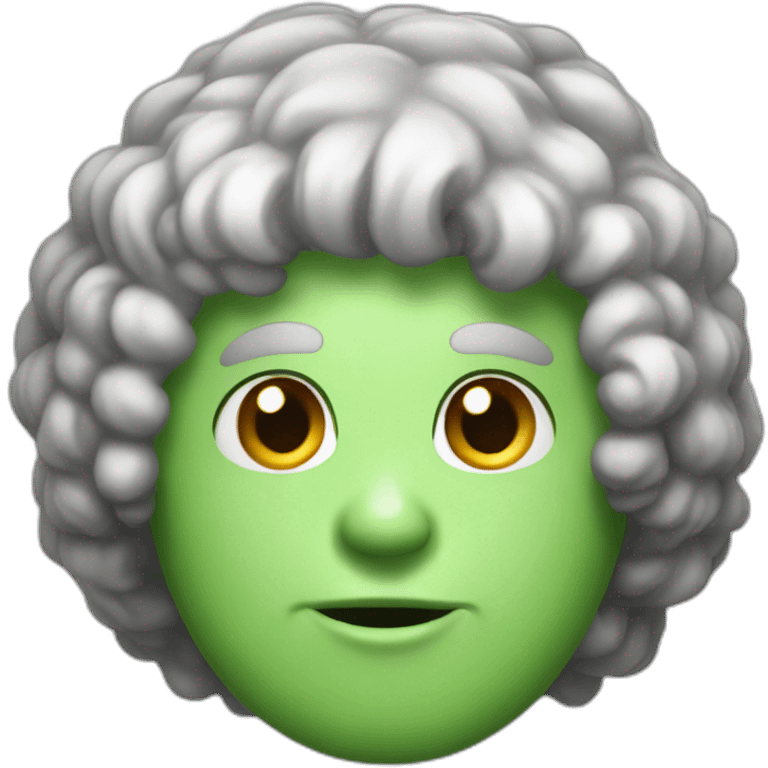 Bouffon vert emoji