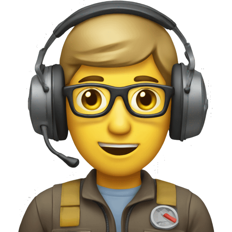 radio operator waiting for more information emoji