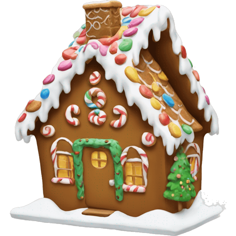 Gingerbread house  emoji